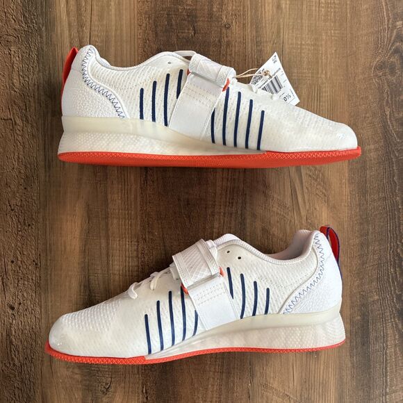 Adidas Adipower Weightlifting 3 Cloud White Blue Men Size 9.5 Shoes JP9872 main image 7